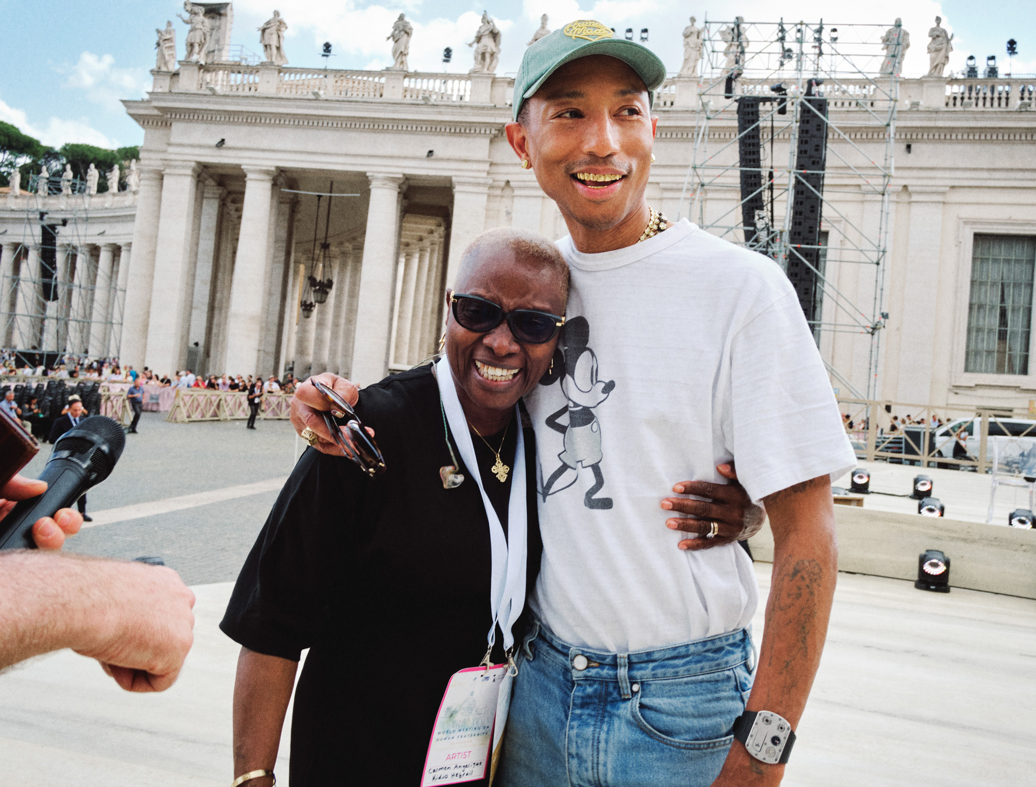 Tom Gildon &emdash; Pharrell Williams at The Vatican City